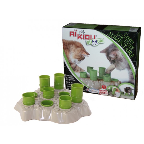 Stimulo Educational cat kibble dispenser A kiou Direct Vet