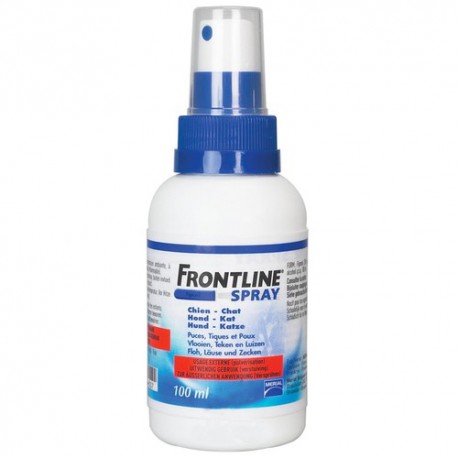 Frontline Spray Anti-Puces Anti-Tiques - 1 x 250 ml (>5 kg
